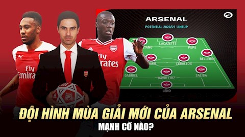 VIDEO: Đội hình Arsenal ra mắt mùa giải mới mạnh cỡ nào?