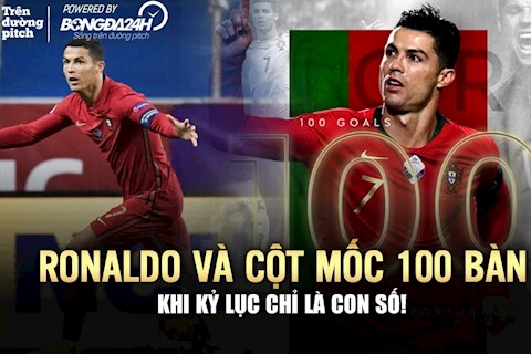 VIDEO: Cristiano Ronaldo và cột mốc 100 bàn cho Bồ Đào Nha: Khi kỷ lục chỉ là con số!