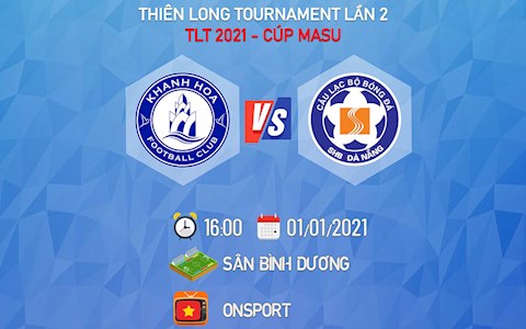 Kết quả bóng đá Đà Nẵng vs Khánh Hòa Thiên Long Cup 2021