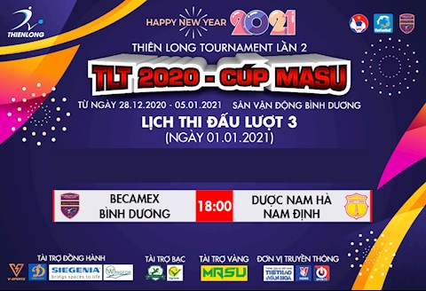 Kết quả bóng đá Bình Dương vs Nam Định Thiên Long Cup 2021