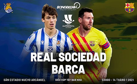 Nhận định Sociedad vs Barca (3h ngày 14/1): Kẻ lùi, người tiến