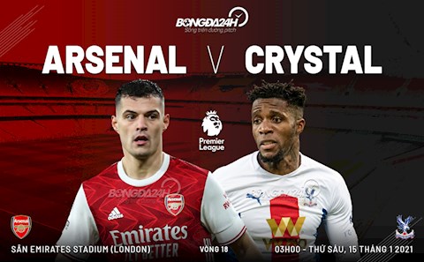 Nhận định Arsenal vs Crystal Palace (03h00 ngày 15/1): Đại bàng có cản nổi Pháo thủ?