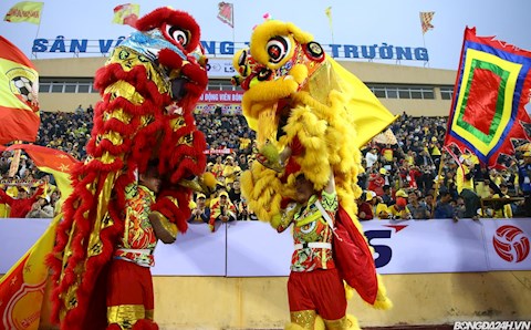 Thiên Trường sôi động trong trận đấu mở màn V-League 2021