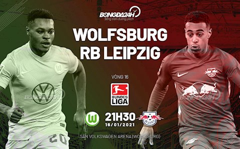 Nhận định bóng đá Wolfsburg vs Leipzig 21h30 ngày 16/1 (Bundesliga 2020/21)