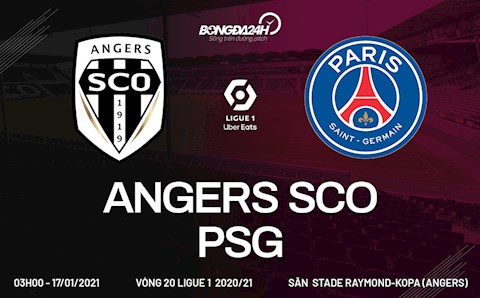 Nhận định bóng đá Angers vs PSG 3h00 ngày 17/1 (Ligue 1 2020/21)