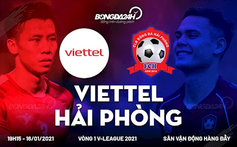 Nhận định Viettel vs Hải Phòng (19h15 ngày 16/1): Nhà vua thị uy sức mạnh?