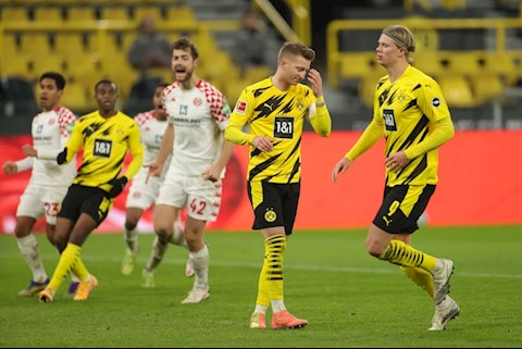 Video tổng hợp: Dortmund 1-1 Mainz (Vòng 16 Bundesliga 2020/21)