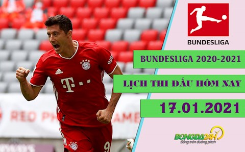 Lịch thi đấu và trực tiếp Bundesliga 2020-21 hôm nay 17/1: Bayern tiếp đón Freiburg