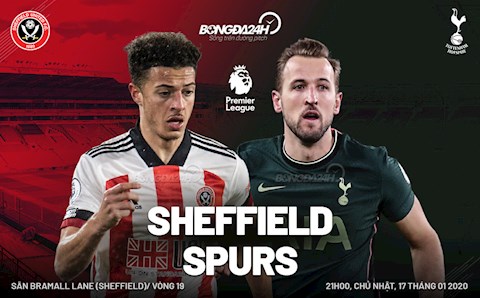 Nhận định Sheffield vs Tottenham (21h05 ngày 17/1): Trở lại đi, Spurs!
