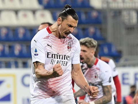 Ibra tỏa sáng, AC Milan vững vàng trên ngôi đầu