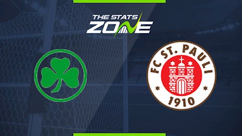 Nhận định bóng đá Greuther Furth vs St.Pauli 19h30 ngày 3/1 (Hạng 2 Đức 2020/21)