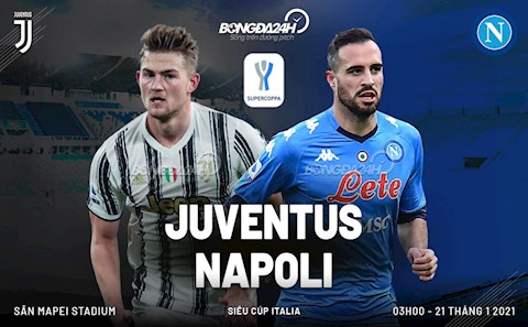 Nhận định bóng đá Juventus vs Napoli 3h00 ngày 21/1 (Siêu cúp Italia 2020)