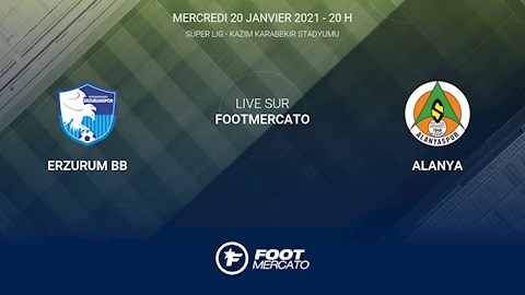 Nhận định bóng đá Erzurum vs Alanyaspor 20h00 ngày 21/1 (VĐQG Thổ Nhĩ Kỳ 2020/21)