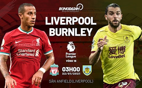 Nhận định Liverpool vs Burnley (3h ngày 22/1): Khó cũng phải thắng!