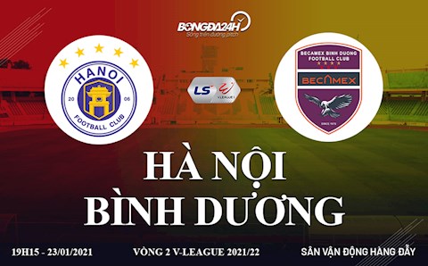 Trực tiếp bóng đá Việt Nam vòng 2 V-League: Hà Nội vs Bình Dương sôi động Hàng Đẫy
