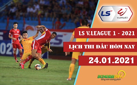 Lịch thi đấu, lịch trực tiếp V.League hôm nay 24/1: Viettel làm khách Thanh Hóa