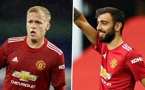 Fernandes: “Nếu là Van de Beek, tôi cũng chẳng vui vẻ gì!”