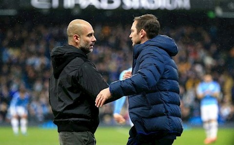 Đôi lời Pep Guardiola nhắn gửi tấm chiếu mới Lampard