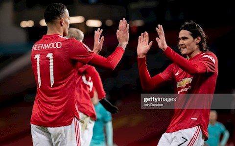 Greenwood hết lời ca ngợi idol Cavani