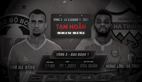 NÓNG: Thêm một trận đấu ở vòng 3 V-League 2021 bị hoãn