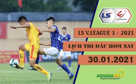 Lịch thi đấu, lịch trực tiếp V.League hôm nay 30/1: Sài Gòn chạm trán SLNA