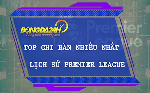 Top 10 chân sút ghi nhiều bàn thắng nhất lịch sử Ngoại hạng Anh - Premier League