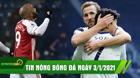 ĐIỂM TIN SÁNG 3/1: Arsenal hủy diệt West Brom đầu năm mới; Son Kane tỏa sáng, Spurs bám sát MU