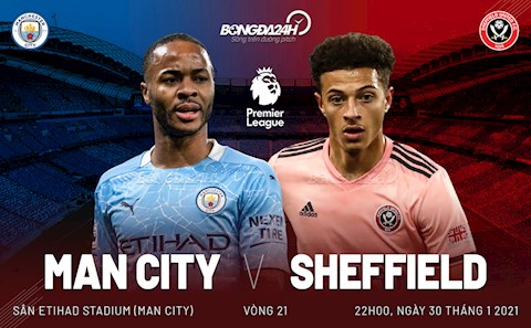 Nhận định Man City vs Sheffield (22h00 ngày 30/1): Man xanh khác Man đỏ