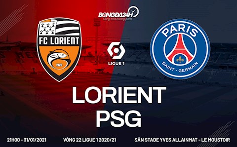 Nhận định bóng đá Lorient vs PSG 21h00 ngày 31/1 (Ligue 1 2020/21)