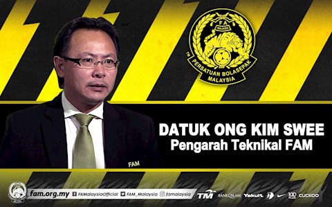 HLV Ong Kim Swee được bóng đá Malaysia giao nhiệm vụ mới