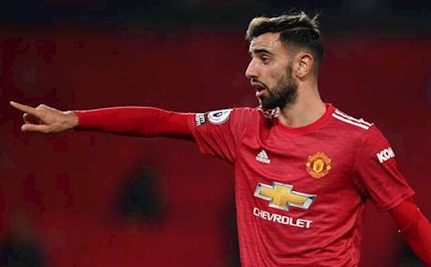 MU được bày cách để phụ thuộc vào Bruno Fernandes
