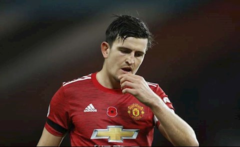 Maguire đối mặt nguy cơ bị treo giò ở trận gặp Liverpool