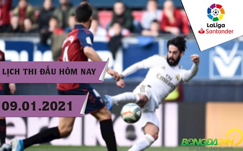 Lịch thi đấu La Liga đêm hôm nay 9/1: Atletico chạm trán Bilbao