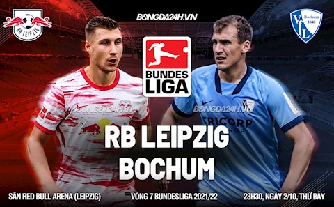 Nhận định, dự đoán Leipzig vs Bochum 23h30 ngày 2/10 (Bundesliga 2021/22)