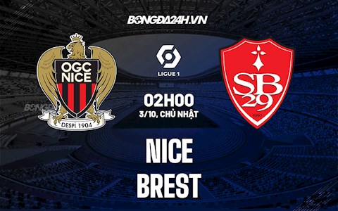 Nhận định bóng đá Nice vs Brest 2h00 ngày 3/10 (Ligue 1 2021/22)