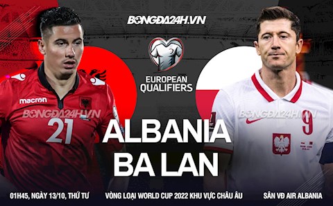 Nhận định, Albania vs Ba Lan 1h45 ngày 13/10 (Vòng loại World Cup 2022)