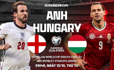 Nhận định Anh vs Hungary (01h45 ngày 13/10): Khó có bất ngờ