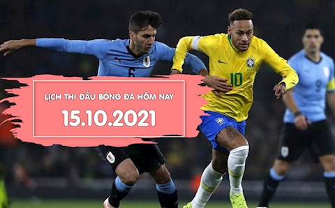 Lịch thi đấu bóng đá hôm nay 15/10: Argentina vs Peru; Brazil vs Uruguay