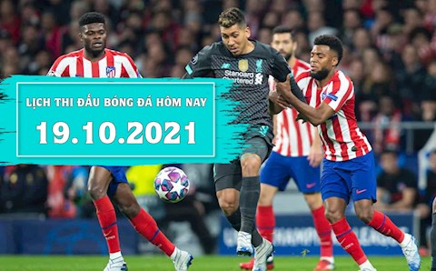 Lịch thi đấu bóng đá hôm nay 19/10: Atletico vs Liverpool; Club Brugge vs Man City