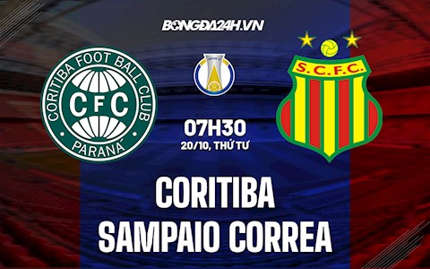 Nhận định bóng đá Coritiba vs Sampaio Correa 7h30 ngày 20/10 (Hạng 2 Brazil 2021)