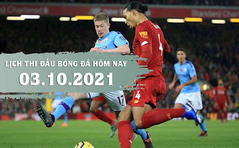 Lịch thi đấu bóng đá hôm nay 3/10: Liverpool vs Man City; Atalanta vs AC Milan