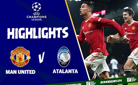 Video MU vs Atalanta cúp C1 2021: Ngược dòng và lại là Ronaldo