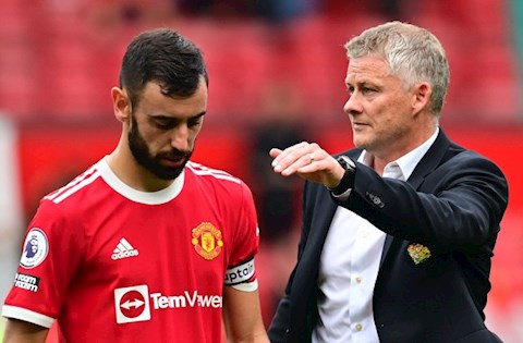 Bruno Fernandes chia sẻ về tương lai HLV Solskjaer