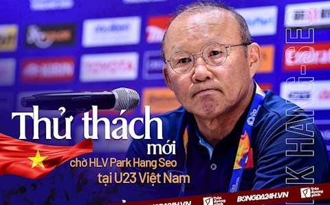 Thử thách mới chờ HLV Park Hang Seo tại U23 Việt Nam