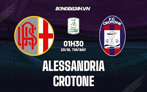 Nhận định bóng đá Alessandria vs Crotone 1h30 ngày 23/10 (Hạng 2 Italia 2021/22)