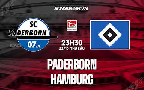 Nhận định bóng đá Paderborn vs Hamburg 23h30 ngày 22/10 (Hạng 2 Đức 2021/22)