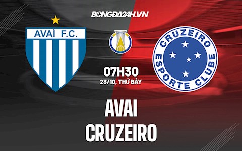 Nhận định, dự đoán Avai vs Cruzeiro 7h30 ngày 23/10 (Hạng 2 Brazil 2021)