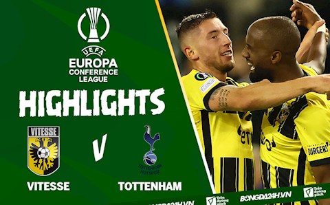 Video Vitesse vs Tottenham Europa Conference League 2021