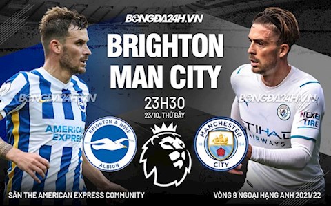 Hiện tượng Brighton vỡ vụn trước nhà ĐKVĐ Man City