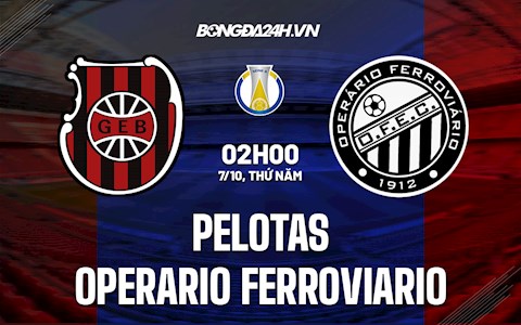 Nhận định, soi kèo Pelotas vs Operario Ferroviario 2h00 ngày 7/10 (Hạng 2 Brazil 2021)